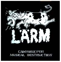 LARM- Campaign For Musical Destruction back patch (bp155) (Sale price!)