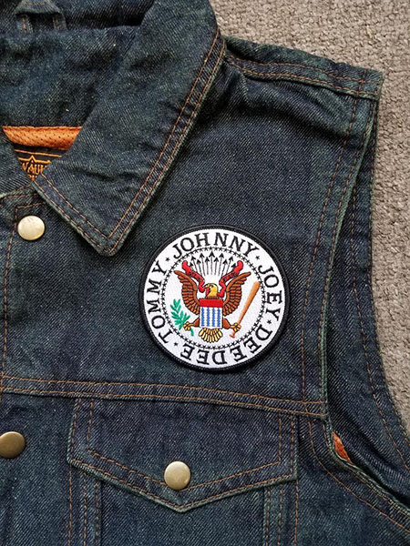 Ramones- Presidential Seal (Round) embroidered patch