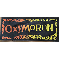 Oxymoron- Leopard Logo cloth patch (Sale Price!)