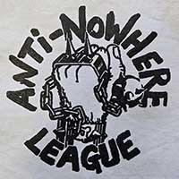 Anti Nowhere League- Fist cloth patch (Sale Price!)