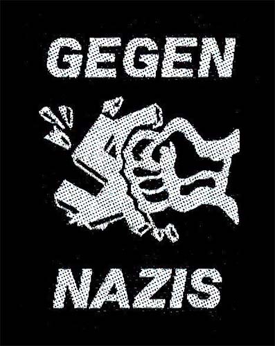 Anti Nazi- Gegen Nazis Woven Patch (ep773) (Import)