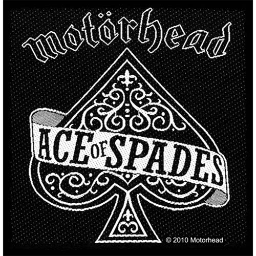 Motorhead- Ace Of Spades Woven Patch (ep533)