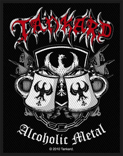 Tankard- Alcoholic Metal Woven Patch (ep776) (Import)
