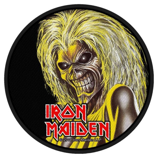 Iron Maiden- Eddie Round Woven Patch (ep667)