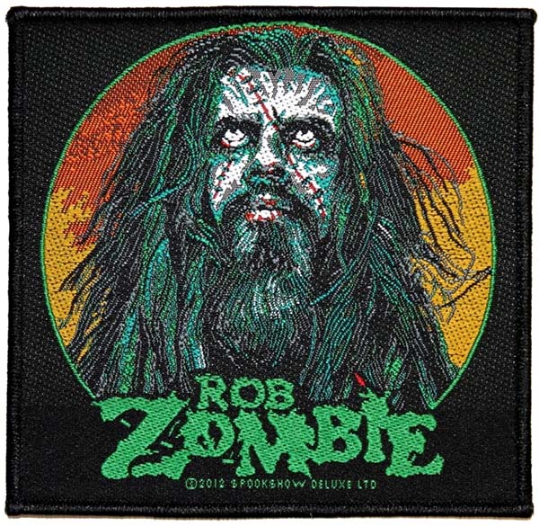 Rob Zombie- Face Woven Patch (ep450)