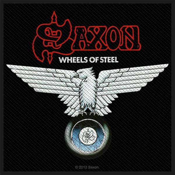 Saxon- Wheels Of Steel Woven patch (ep507) (Import)