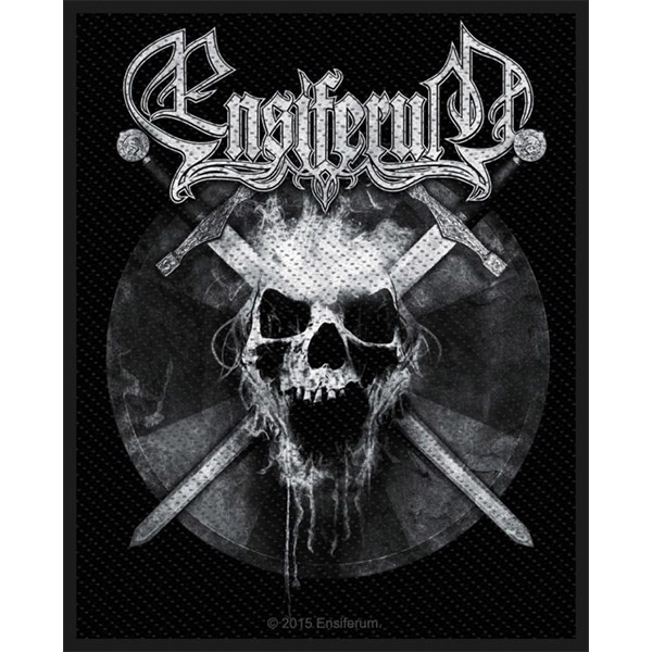 Ensiferum- Skull & Swords Woven Patch (ep810)