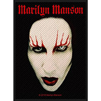 Marilyn Manson- Face Woven Patch (ep496) (Import)