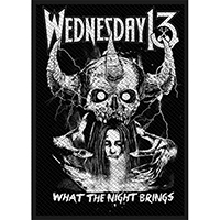 Wednesday 13- What The Night Brings Woven Patch (ep893) (Import)