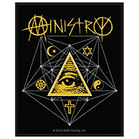Ministry- All Seeing Eye Woven Patch (ep80)