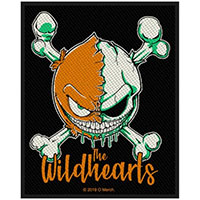Wildhearts- Green & Orange Skull & Bones Woven Patch (ep114) (Import)