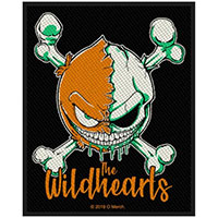 Wildhearts- Green & Orange Skull & Bones Woven Patch (ep114) (Import)