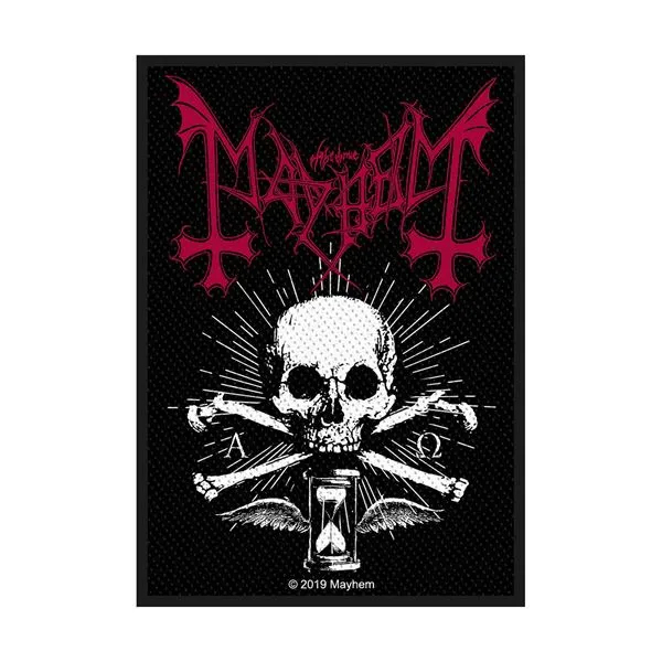 Mayhem- Alpha Omega Daemon Woven Patch (ep610)