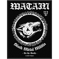 Watain- Black Metal Militia woven patch (ep448)