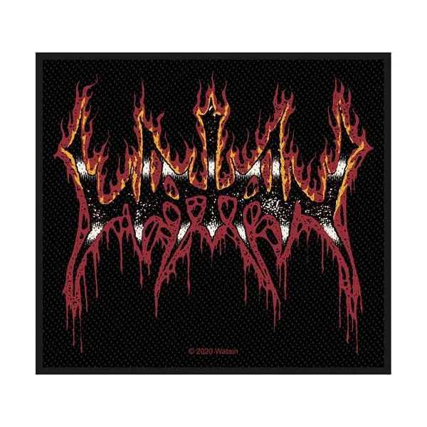 Watain- Flaming Logo woven patch (ep545) (Import)