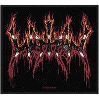 Watain- Flaming Logo woven patch (ep545) (Import)