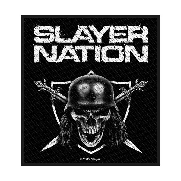 Slayer- Slayer Nation woven patch (ep442) (Import)