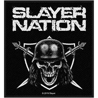 Slayer- Slayer Nation woven patch (ep442) (Import)