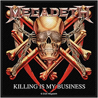 Megadeth- Killing Is My Business Woven Patch (ep632)