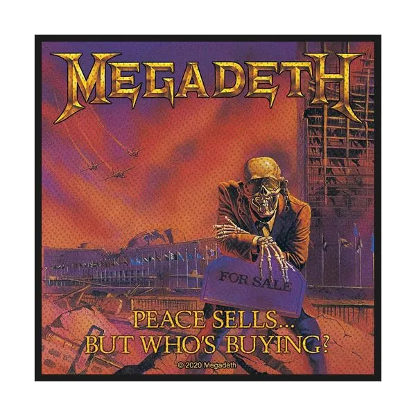 Megadeth- Peace Sells Woven Patch (ep633) (Import)