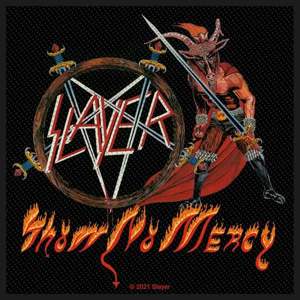 Slayer- Show No Mercy woven patch (ep901)