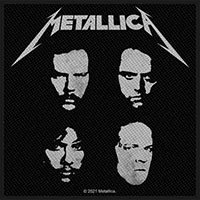 Metallica- Faces Woven Patch (ep1243)