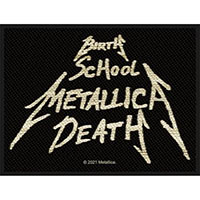 Metallica- Birth School Metallica Death Woven Patch (ep1242)