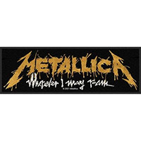 Metallica- Wherever I May Roam Woven Patch (ep1256)