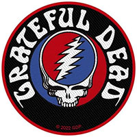Grateful Dead- Steal Yer Face Woven Patch (ep83)