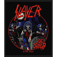 Slayer- Live Undead woven patch (ep1241)