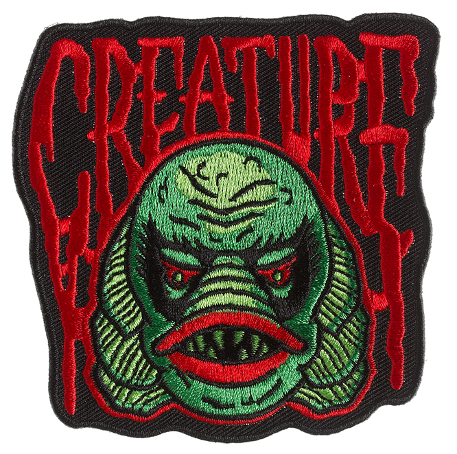 Creature Embroidered Patch by Sourpuss & Dumb Junk (ep341)