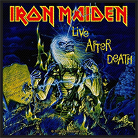 Iron Maiden- Live After Death Woven Patch (ep849)