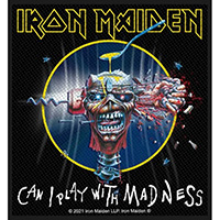 Iron Maiden- Can I Play With Madness Woven Patch (ep888)