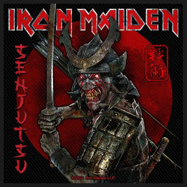 Iron Maiden- Senjutsu Woven Patch (ep1440)