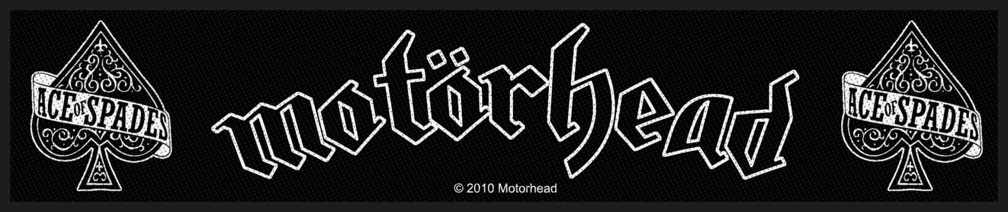 Motorhead- Ace Of Spades Woven Superstrip Patch (ep564)