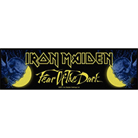 Iron Maiden- Fear Of The Dark Woven Superstrip Patch (ep843)