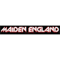 Iron Maiden- Maiden England Woven Superstrip Patch (ep915)