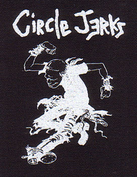 Circle Jerks- Skanker cloth patch (cp057)