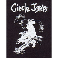 Circle Jerks- Skanker cloth patch (cp057)