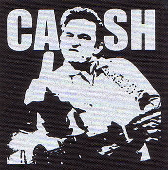 Johnny Cash- Finger cloth patch (cp052)