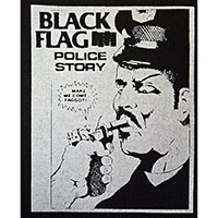Black Flag- Police Story cloth patch (cp050)