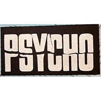 Psycho cloth patch (cp161)
