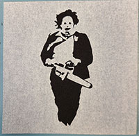 Texas Chainsaw Massacre- Leatherface cloth patch (cp170)