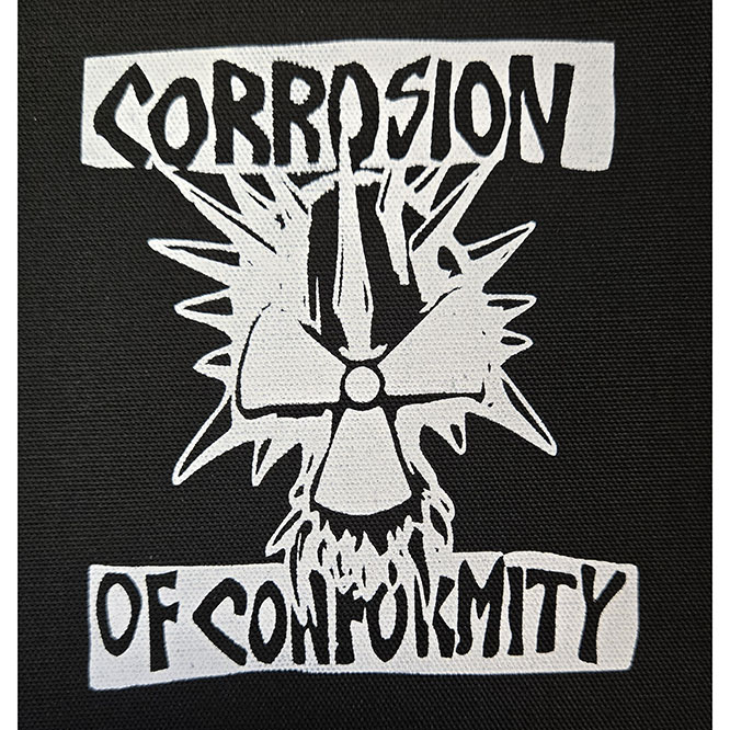 Corrosion Of Conformity- Skull cloth patch (cp062)