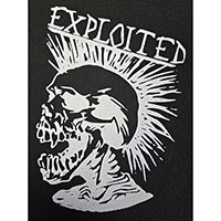 Exploited- Skull cloth patch (cp092)