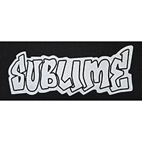 Sublime- Graffiti Logo cloth patch (cp189)