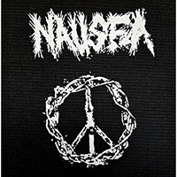 Nausea- Crucifix cloth patch (cp149)