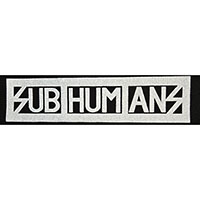 Subhumans- Logo cloth patch (cp184)