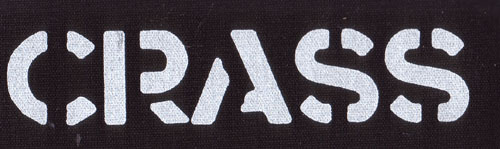 Crass- Logo cloth patch (cp065)