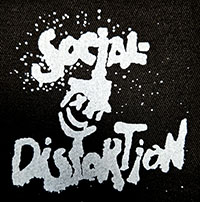 Social Distortion- Spray Paint cloth patch (cp227)